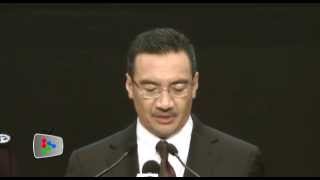 MH370 Search narrows in southern corridors says Hisham [upl. by Giwdul494]