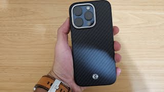 Spigen Enzo Aramid case  iPhone 15 pro [upl. by Jolda]