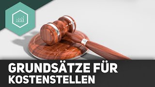 Grundsätze der Kostenstellenrechnung [upl. by Benn598]