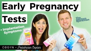 How Early Can You Take a Pregnancy Test OBGYN Explains Implantation amp Early Pregnancy Symptoms [upl. by Swagerty]