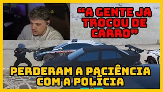 LUAN HARIDADE E BISNAGA PERDERAM A PACIÊNCIA COM A POLICIA NO CAPITAL [upl. by Ettesus]