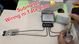 Submeter wiring tagalog [upl. by Menis]