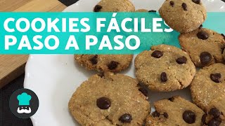 Galletas de AVENA y CHOCOLATE 🍪 ¡Muy Fáciles [upl. by Halullat661]