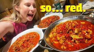 Okay so this actually IS China’s spiciest food… PINGXIANG FOOD ADVENTURE [upl. by Oiramed]