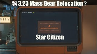 New Rules No Problem Gear Moving in 323 Star Citizen [upl. by Bottali657]