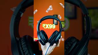 Gaming Headphones 🎧 Under ₹1000 😲 With RGB Colours and Inbuilt Mic 🔥 shorts youtubeshorts [upl. by Samala211]