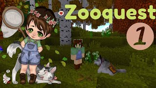 Zooquest Episode 1  It Begins  A Minecraft Zoo Series [upl. by Swann]