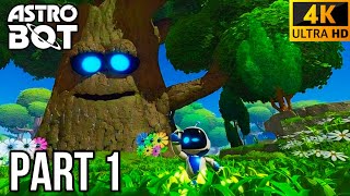 Astro Bot Gameplay Walkthrough Part 1 4K 60FPS No Commentary [upl. by Hras282]