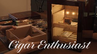 Exploring My Cigar Collection Whats Inside My Humidor [upl. by Aneerb]