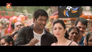 Kaththi Sandai Full Movie Vishal Tamannah AmritaOnlineMovies [upl. by Ayocat]