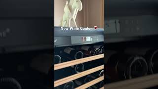 New wine cooler 🍷winecooler eurocave wine [upl. by Thin]