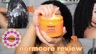 Testing Out Amika Normcore Products On 3c4a THICK Curly Hair  Is It Worth It [upl. by Eugenia912]