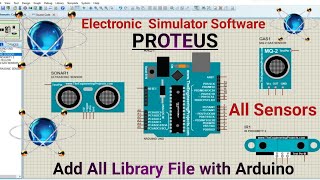 How to Install Arduino Library in Proteus 8  Proteus Add All Library File  Proteus Download [upl. by Wald777]