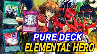 🔥 YuGiOh PURE Elemental HERO 😱👉 Deck Competitive  Revealing the Best Strategies 2023 [upl. by Kohler]