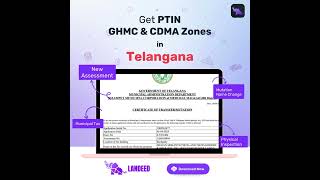 Apply PTIN New Assessment or Mutation  GHMC amp CDMA  Telangana  Property Tax Identification Number [upl. by Dazhahs941]