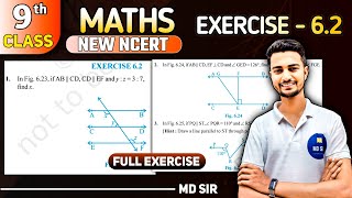 Class 9 Maths Chapter 6  Lines and Angles  Exercise 62 Solutions [upl. by Jarad84]