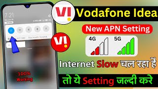 How To Increase Vodafone 4G Speed  vi apn settings for fast internet  Vi 4G New APN 2024 [upl. by Wachter]