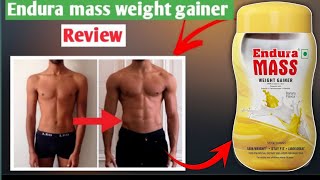 Endura mass banana flavour review  Endura Mass Chocolate Flavour  endura mass weight gainer 😮 [upl. by Kabab]