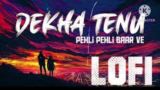 DEKHA TENU Pehli Pehli Baar Ve।। Lofireverb Best LofiSlowedreverb Hindi Mashup qSongs 😔 [upl. by Ahcmis]