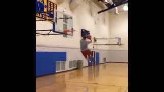 Zach Lavine NASTY dunks after practice UCLA part 1 [upl. by Enawyd823]