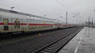 Odjezd vlaku IC 2554 Leipzig hbf  Magdeburg hbf Train departure IC 2554 Leipzig hbf to Magdeburg [upl. by Naara]