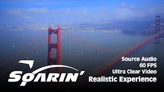 Soarin Over California Source Audio  Ultra Clear Video [upl. by Miguelita358]