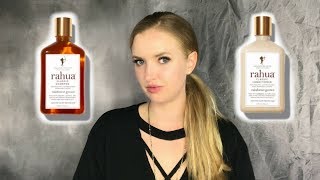 RAHUA CLASSIC SHAMPOO amp CONDITIONER review clean green nontoxic beauty [upl. by Akimad22]