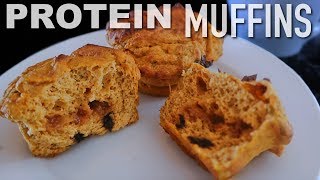 Salted Caramel Protein Muffin Recipe [upl. by Cooper]