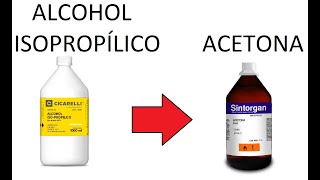 Síntesis de Acetona de Alcohol Isopropilico Oxidación de jones [upl. by Secilu]