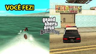 69 COISAS QUE TODO MUNDO FEZ NO GTA SAN ANDREAS [upl. by Lehcsreh821]