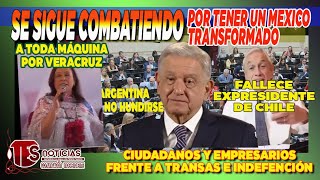 MUERE expresidente Chileno  Argentina lucha por escapar  AMLO sabe de indefención ROCIO NAHLE [upl. by Maer]