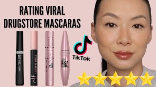 Rating VIRAL Drugstore Mascaras [upl. by Trebuh]