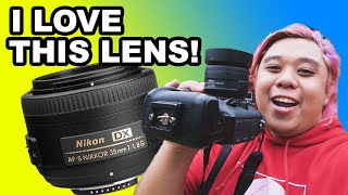 Why I love the Nikon 35mm  Pulling Focus Nikkor 35mm f18 G DX [upl. by Nahtanoy202]