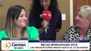 BECAS MUNICIPALES INSCRIPCIONES 2018 [upl. by Bluma]