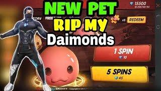 NEW PET PORING  FREE FIRE LIVE  DESI ARMY [upl. by Cuttie]