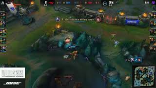 T1 Oner destroying DFM on Talon with Keria yumi [upl. by Ssepmet]