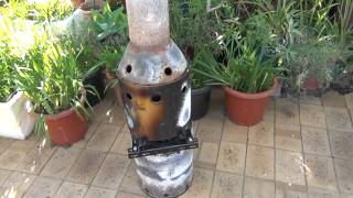 How to make Biochar 4G TLUD with retort  2 Stage Pyrolytic Converter with Afterburners [upl. by Meekyh878]