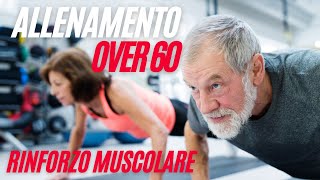 Allenamento per principianti e gli OVER 60  Rinforzo Muscolare [upl. by Inait]