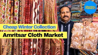 Cheap Winter Collection  Valvet Suits Pashmina Suits Suit shawl  Amritsar Cloth Market [upl. by Eineg]