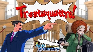 Lets Play Phoenix Wright AA 34 La provinciaLotta [upl. by Nylirak]