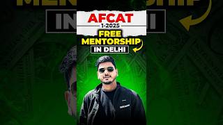 Afcat 1 2025 Free Mentorship  WhatsApp us  8581958807 for more details… afcatexam afcat [upl. by Nahbois]