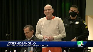 Golden State Killer Joseph DeAngelo sentenced to life [upl. by Aluap]