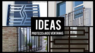 PROTECCIÓNES MODERNAS DE VENTANAS proteccionesdeventanas ventanasmodernas hogar ideashogar casa [upl. by Beckett]