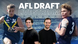 LIVE 2024 AFL Draft  Day 1 Watch Along [upl. by Ynnig504]