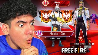 JUGUE FREE FIRE con EL JUGADOR MAS PRO del CLAN TOP 1 de MEXICO   TheDonato [upl. by Adnawak]