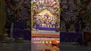 Six days of damodar month🙏🙏🙏kartikbrataradheradhekrishnabhajanyoutubevideosshortsviral [upl. by Marybella]