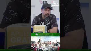 MAURO CANTORO FESTEJA EL BICAMPEONATO [upl. by Ahseiuqal]