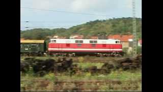 Einige MuseumsbahnSonderzüge in Thüringen 2003 2005 [upl. by Cuda]