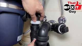 Installing A Kitchen Sink Drain Assembly [upl. by Tiphani]