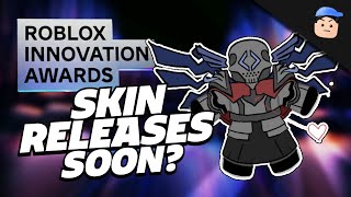 ROBLOX INNOVATION AWARDS SKIN DESIGN REVEALED  Arsenal [upl. by Gino]